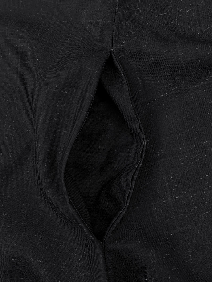 Soraya | Maxi abito asimmetrico con color block a contrasto e stampa leopardata