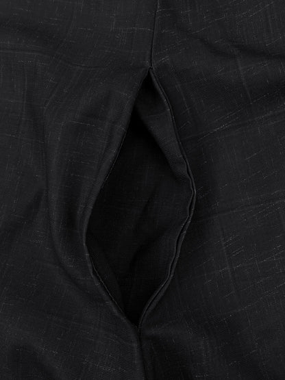 Soraya | Maxi abito asimmetrico con color block a contrasto e stampa leopardata